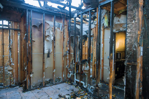 Professional Emergency Fire Cleanup technician working in Contra Costa Centre, CA